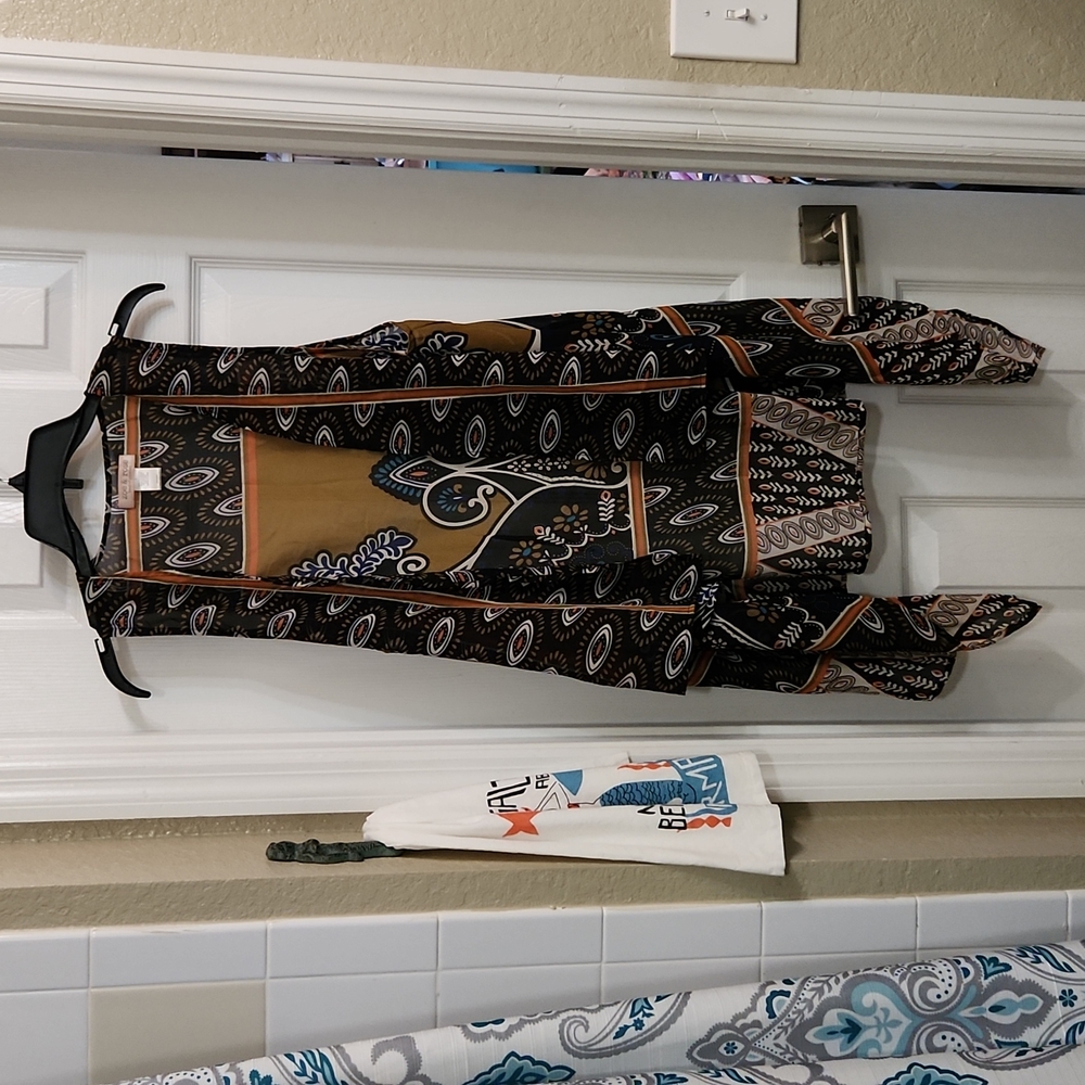 Zoe& Rose  boho tunic vest